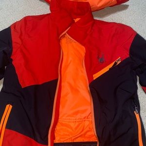 Boys spyder ski jacket